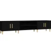 vidaXL TV-Schrank Schwarz 180x31,5x40 cm Holzwerkstoff Modell 1