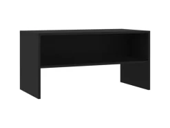 vidaXL TV-Schrank Schwarz 80x40x40 cm Holzwerkstoff