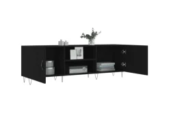 vidaXL TV-Schrank Schwarz 150x30x50 cm Holzwerkstoff Modell 7
