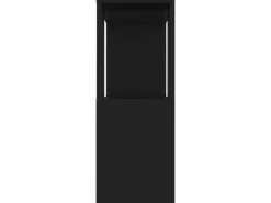 vidaXL TV-Schrank Schwarz 80x24x63 cm Holzwerkstoff