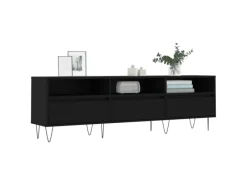 Outlet vidaXL TV-Schrank Schwarz 150x30x44,5 cm Holzwerkstoff Modell 5