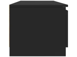 vidaXL TV-Schrank Schwarz 140x40x35,5 cm Holzwerkstoff