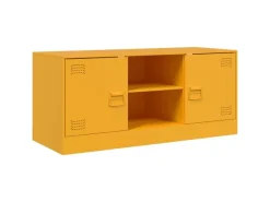 Clearance vidaXL TV-Schrank Senfgelb 99x39x44 cm Stahl Modell 3