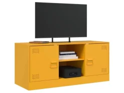 Clearance vidaXL TV-Schrank Senfgelb 99x39x44 cm Stahl Modell 3