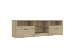 Clearance vidaXL TV-Schrank Sonoma-Eiche 150x33,5x45 cm Holzwerkstoff