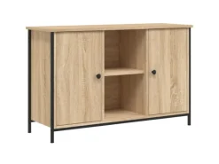 vidaXL TV-Schrank Sonoma-Eiche 100x35x65 cm Holzwerkstoff