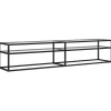 vidaXL TV-Schrank Transparent 200x40x40,5 cm Hartglas