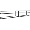 New vidaXL TV-Schrank Transparent 220x40x40,5 cm Hartglas