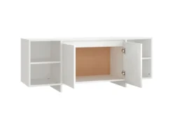 Hot vidaXL TV-Schrank Weiß 130x35x50 cm Holzwerkstoff
