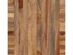 vidaXL TV-Schrank 110x30x39 cm Massivholz Teak