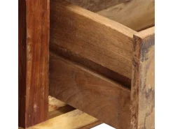 vidaXL TV-Schrank 100x30x33 cm Altholz Massiv