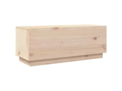 vidaXL TV-Schrank 90x35x35 cm Massivholz Kiefür