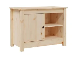 vidaXL TV-Schrank 70x36,5x52 cm Massivholz Kiefür