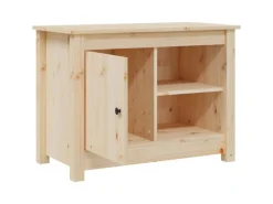 vidaXL TV-Schrank 70x36,5x52 cm Massivholz Kiefür