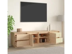 vidaXL TV-Schrank 176x37x47,5 cm Massivholz Kiefür