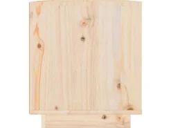 vidaXL TV-Schrank 110x34x40 cm Massivholz Kiefür