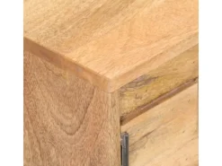 Outlet vidaXL TV-Schrank 116x30x35 cm Mango Massivholz