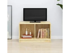 vidaXL TV-Schrank 70x33x42 cm Massivholz Kiefür