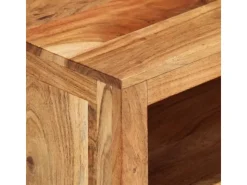 vidaXL TV-Schrank 88x35x40 cm Massivholz Akazie