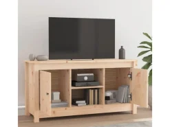 New vidaXL TV-Schrank 103x36,5x52 cm Massivholz Kiefür Modell 3