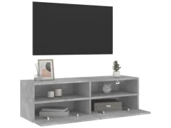 Online vidaXL TV-Wandschrank Betongrau 100x30x30 cm Holzwerkstoff