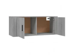 Online vidaXL TV-Wandschrank Grau Sonoma 100x34,5x40 cm