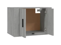 vidaXL TV-Wandschrank Grau Sonoma 57x34,5x40 cm