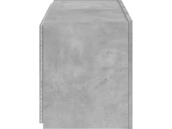 Clearance vidaXL TV-Wandschrank mit LED-Leuchten Betongrau 80x35x41 cm