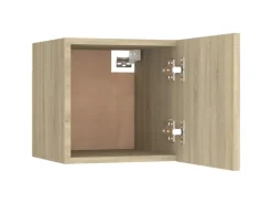 Hot vidaXL TV-Wandschrank Sonoma-Eiche 30,5x30x30 cm