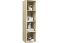 Sale vidaXL TV-Wandschrank Sonoma-Eiche 37x37x142,5 cm Holzwerkstoff