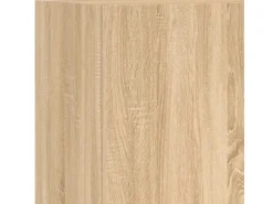 vidaXL TV-Wandschrank Sonoma-Eiche 40,5x30x102 cm Holzwerkstoff