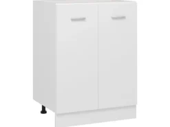 Online vidaXL Unterschrank Weiß 60x46x81,5 cm Holzwerkstoff