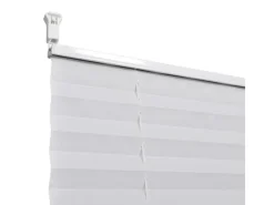 vidaXL Verdunklungsplissee 60×100 cm Weiß