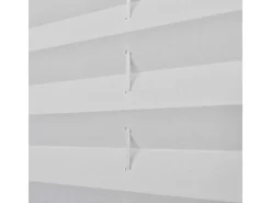 vidaXL Verdunklungsplissee 60×100 cm Weiß