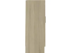 Clearance vidaXL Vitrinenschrank Sonoma-Eiche 82,5x30,5x80 cm Holzwerkstoff