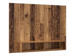 vidaXL Wand TV Schrank 120 x 23,5 x 90 cm Holzwerkstoff 875185 Altholz