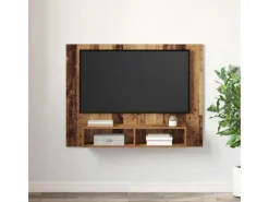 vidaXL Wand TV Schrank 120 x 23,5 x 90 cm Holzwerkstoff 875185 Altholz