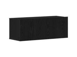 Sale vidaXL Wand TV Schrank Schwarz Eichen-Optik Holzwerkstoff 3393271