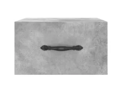 Hot vidaXL Wand-Nachttisch Betongrau 35x35x20 cm Modell 7