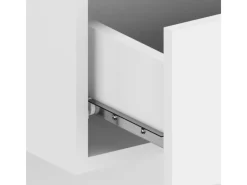 vidaXL Wand-Nachttisch Hochglanz-Weiß Holzwerkstoff Modell 3