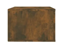 Sale vidaXL Wand-Nachttisch Räuchereiche 50x36x25 cm
