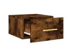 vidaXL Wand-Nachttisch Räuchereiche 35x35x20 cm Modell 1