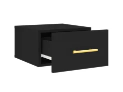 vidaXL Wand-Nachttisch Schwarz 35x35x20 cm Modell 7