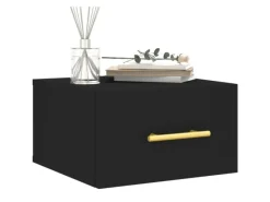 vidaXL Wand-Nachttisch Schwarz 35x35x20 cm Modell 7