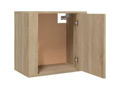 Outlet vidaXL Wand-Nachttisch Sonoma-Eiche 50x30x47 cm