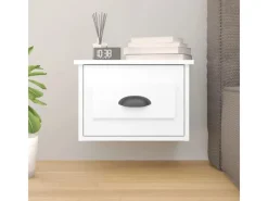 Hot vidaXL Wand-Nachttisch Weiß 41,5x36x28 cm