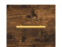 vidaXL Wand-Nachttische 2 Stk Räuchereiche 35x35x20 cm Modell 6