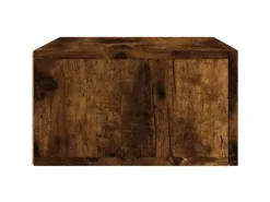 vidaXL Wand-Nachttische 2 Stk Räuchereiche 35x35x20 cm Modell 3