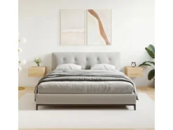 Best vidaXL Wand-Nachttische 2 Stk Sonoma-Eiche 35x35x20 cm Modell 3