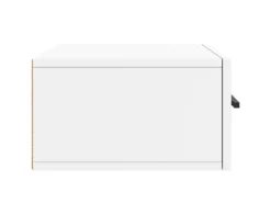 vidaXL Wand-Nachttische 2 Stk Weiß 35x35x20 cm Modell 5